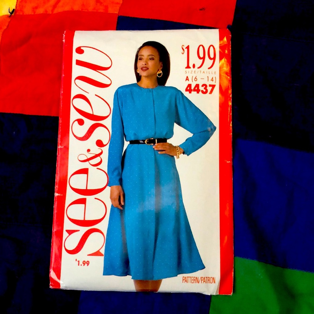 Vintage sewing pattern